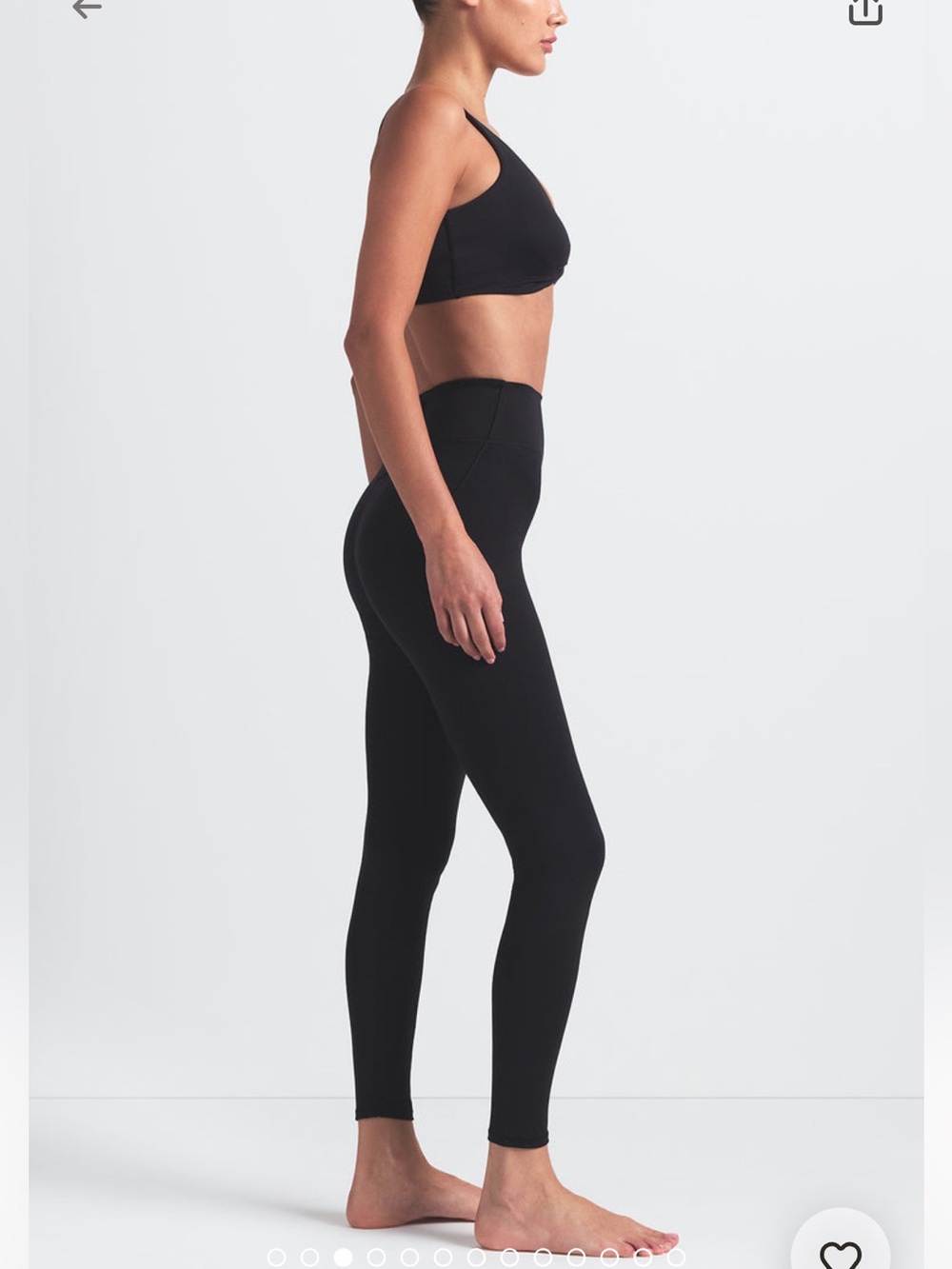 NikeSKIMS Matte 26” Legging - Obsidian